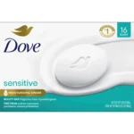 Dove Beauty Bar Soap, Sensitive Skin, 3.75 oz., 16 ct