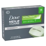 Dove Men+Care Body and Face Bar Soap, Extra Fresh, 3.75 oz., 14 ct - Image 9