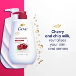 Dove Refreshing Body Wash, Cucumber Green Tea and Cherry Chia Milk, 30.6 fl. oz., 2 pk - Image 5