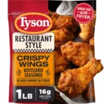 Tyson Restaurant Style Rotisserie Seasoned Crispy Wings, 16 oz Bag