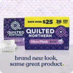 Quilted Northern Ultra Plush 3-Ply Toilet Paper 255 sheets/roll, 36 rolls - Image 3