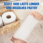 Scott 1100 1-Ply Toilet Paper 36 rolls, 1100 sheets/roll - Image 9