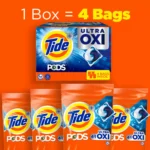 Tide PODS Liquid Detergent Pacs, 4-in-1 Ultra Oxi, 104 Ct - Image 8